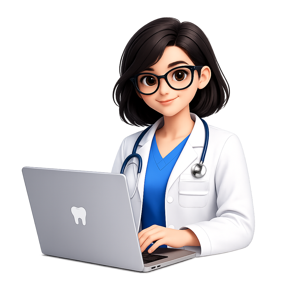 Dentstudy AI tutor illustration